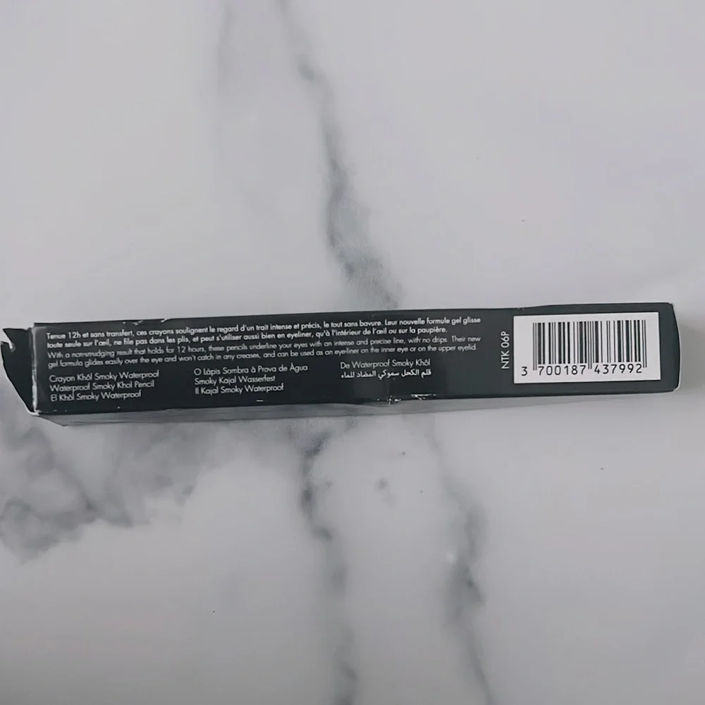 Black | Up Paris NO TRANSFER 12hr Wear Waterproof Smoky Matte Pencil, NTKP Teal